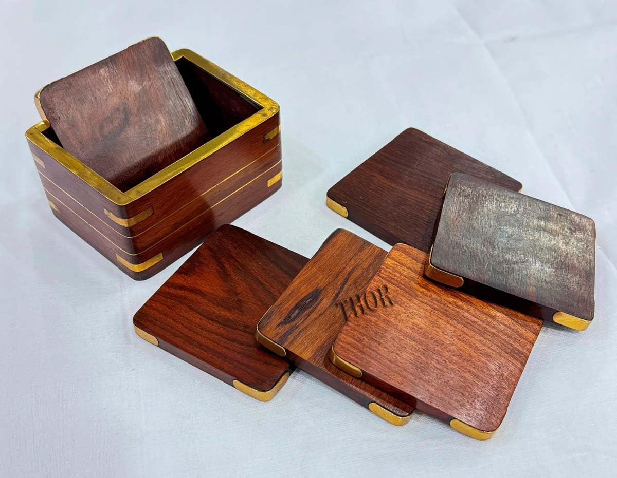 New Originality Wood Coaster Wood Log Tea Coaster Insulation Pad Wooden Brown Cup Mat Plate Mat Wooden mat Coffee cupmat