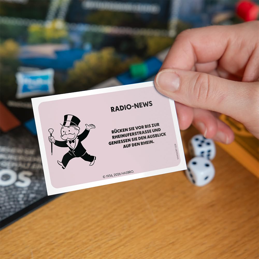 Monopoly Ludwigshafen am Rhein | Die Exklusive Stadtedition | Das berühmte Brettspiel um Immobilien & Wahrzeichen der Pfalz | Familienspiel & Geschenkidee