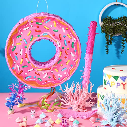 Suilung SUILUNG-PINATA-09 Pink Donut Piñata With String thumb #3