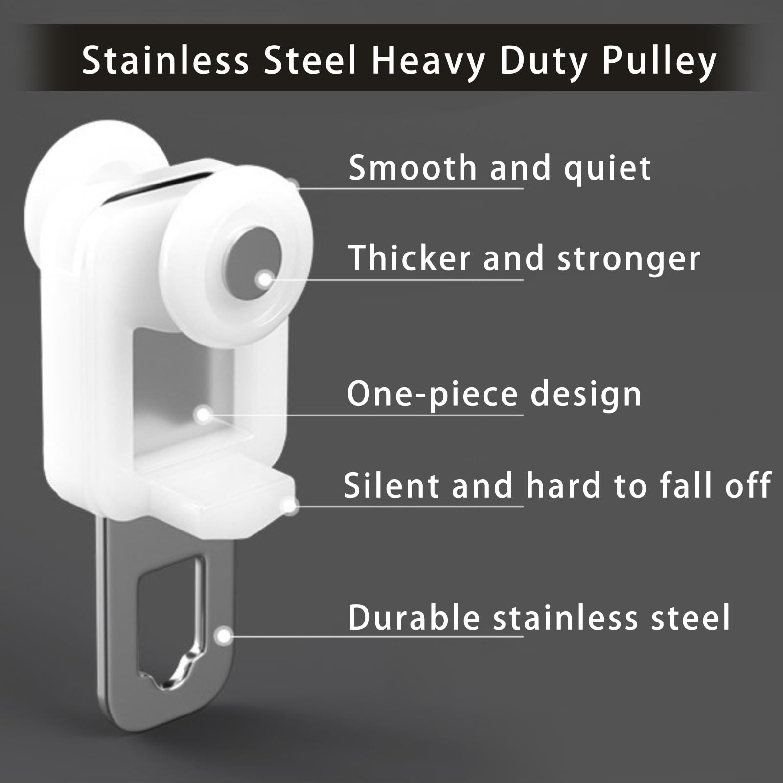 Wytrzymały metalowy system szyn do zasłon, 1-warstwowy, 1,5 m, szyna sufitowa do sypialni/okna, karnisz klasy komercyjnej, idealny do zasłon i zasłon