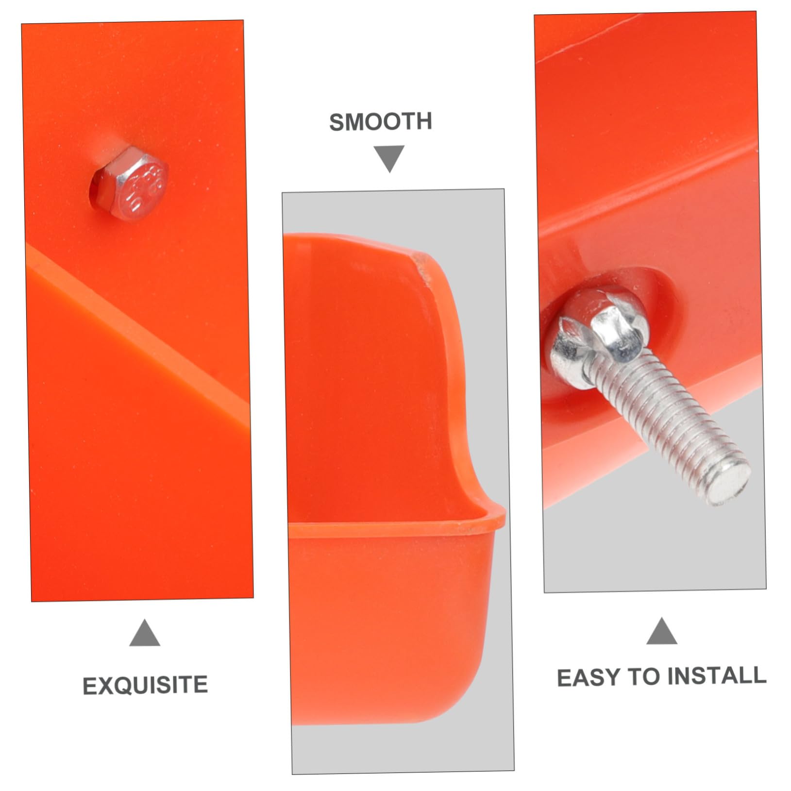 DOITOOL Abbeveratoio per Maiali in Plastica Pp 4 Scomparti, Resistente All'usura e Adatto a Suinetti, per Allevamenti Suine e Mangiatoia Funzionale Stile Casuale