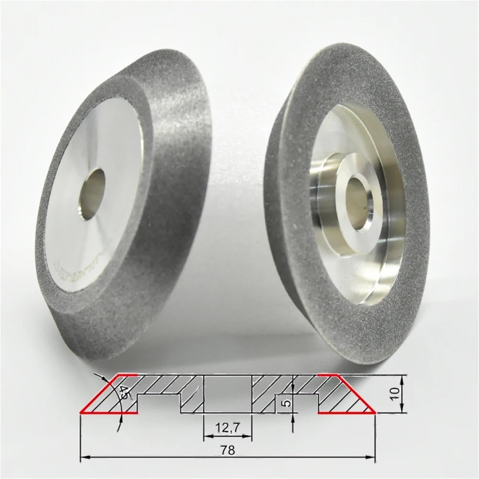 Diamentowa tarcza szlifierska MR-X3 CBN 78 mm MR-13B MR-20G MR-X1 MR-13D(13A D-CBN230)