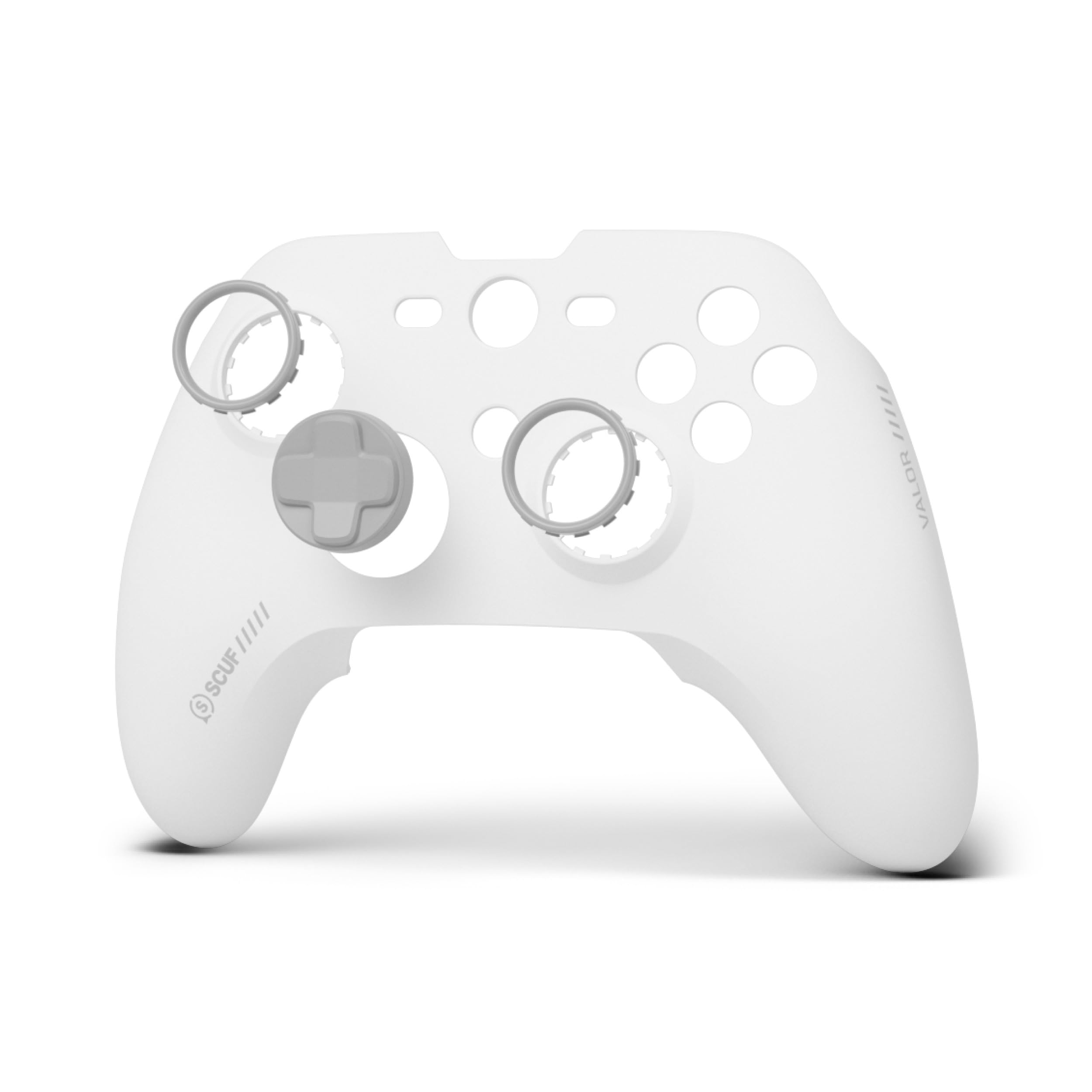 SCUF Valor Pro Kit De Façade Manette Amovibles – Blanc | Fixation magnétique, Anneaux à Faible Friction