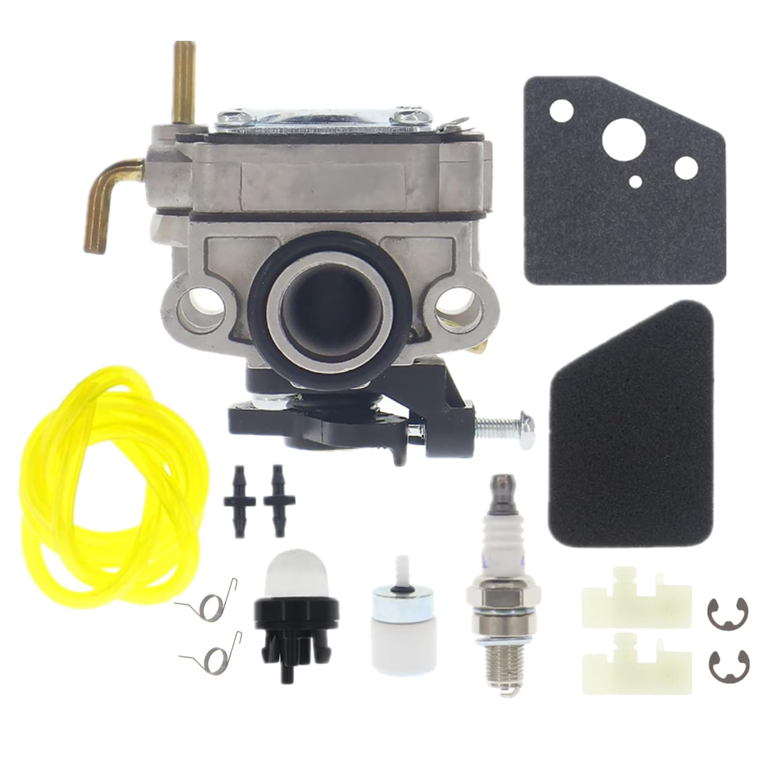 Cnfaner 753-08323 Carburetor for Troy Bilt TB6044XP 41ADL6PC766 TB6044XP AC8 TEC String Trimmer with 753-08319 Primer Bulb 753-05996 Air Filter-image-27