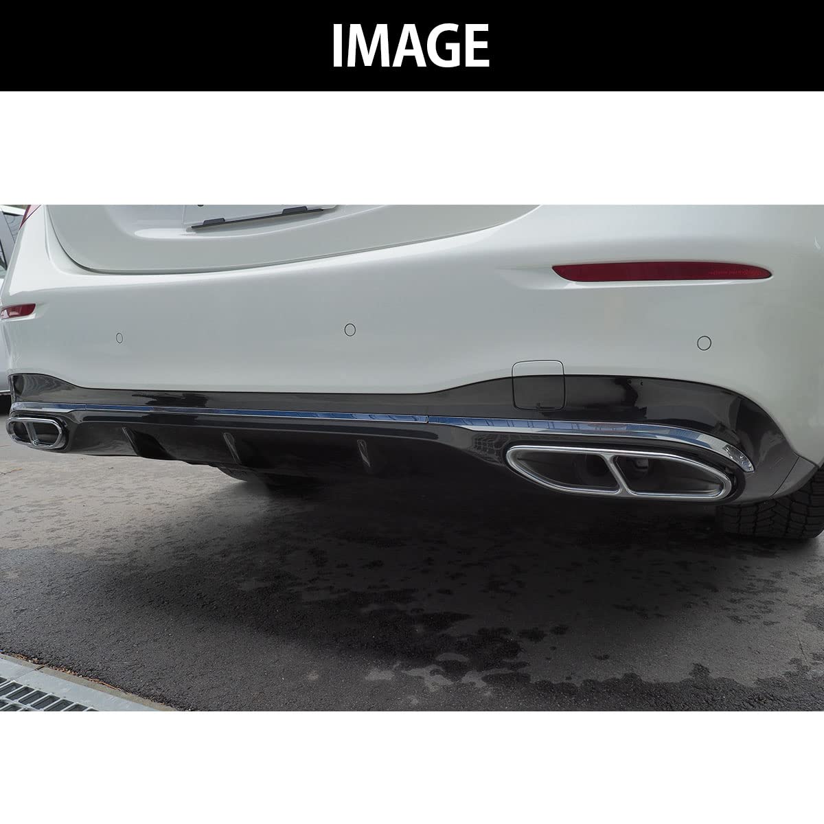 Amazon | Sクラス W223 メルセデスベンツ車用 4本出し風 マフラー 