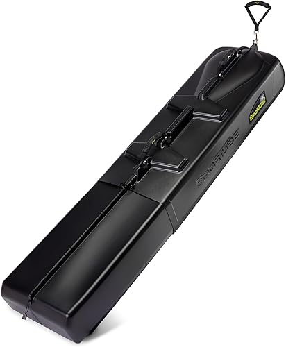 Sportube Funda de esquí y snowboard Series 3 Funda protectora de viaje para hasta 3 pares de esquís y equipo alpino, o 2 juegos de tablas de