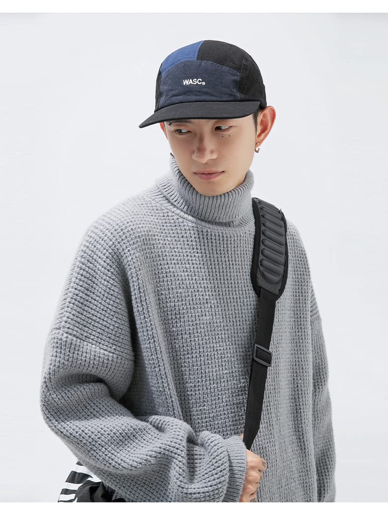 Maglione Sighificatore di Dolcevita alla Moda per Uomini E Donne Alenta E Versatile per Uomini E Donne-Gray,L
