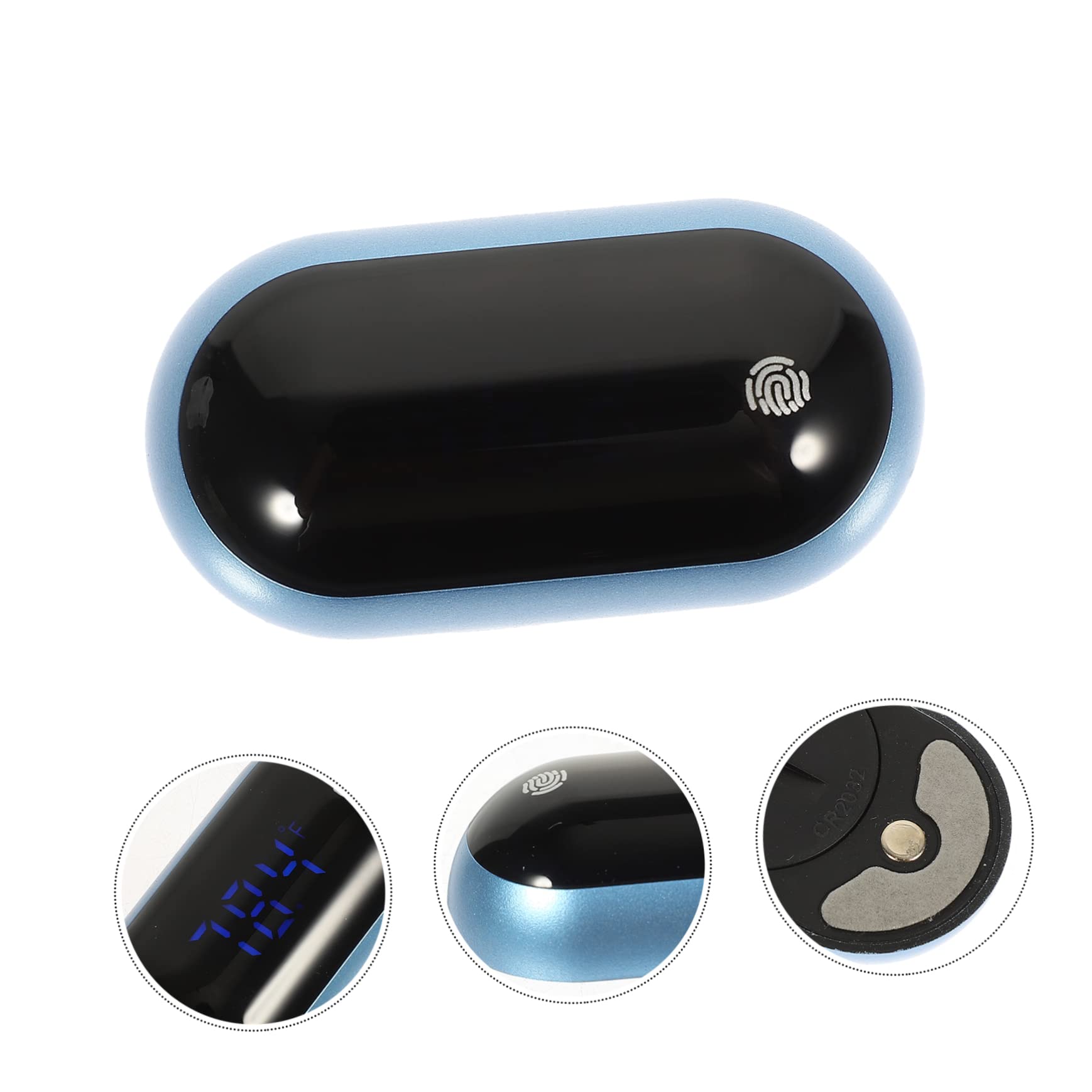 VANZACK 3piezas Digital De Acuario Portátil Medidor De Temperatura Para Peceras Pantalla Led Herramienta Precisa Para Tanques De Agua y Acuarios Para Hogar y Aficionados Los Peces