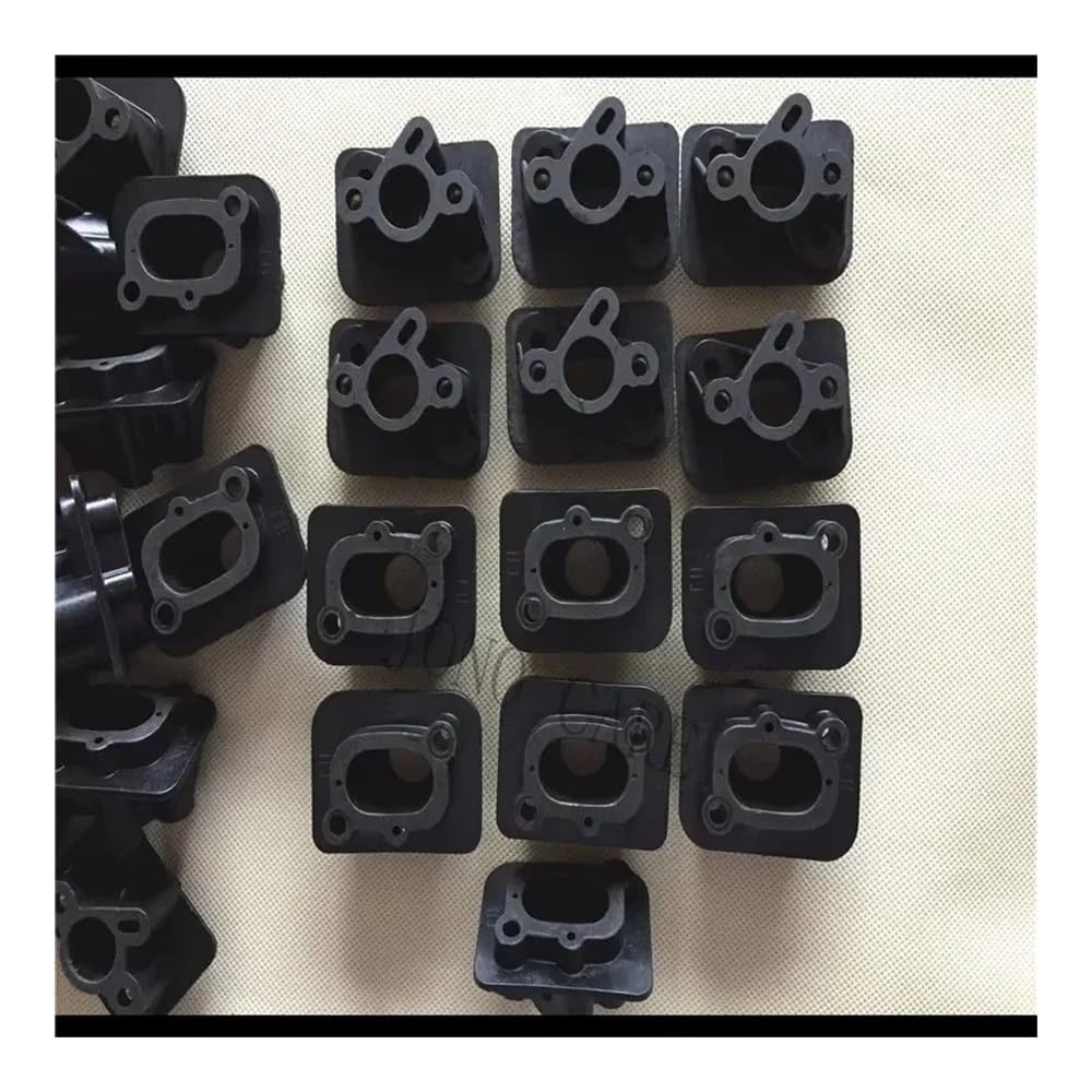 Piezas de reparación Conector de base de carburador for desbrozadora, adaptador de carburador, colector de admisión, compatible con 1E40F-5, 44F-5, BC430, CG430 y CG520.