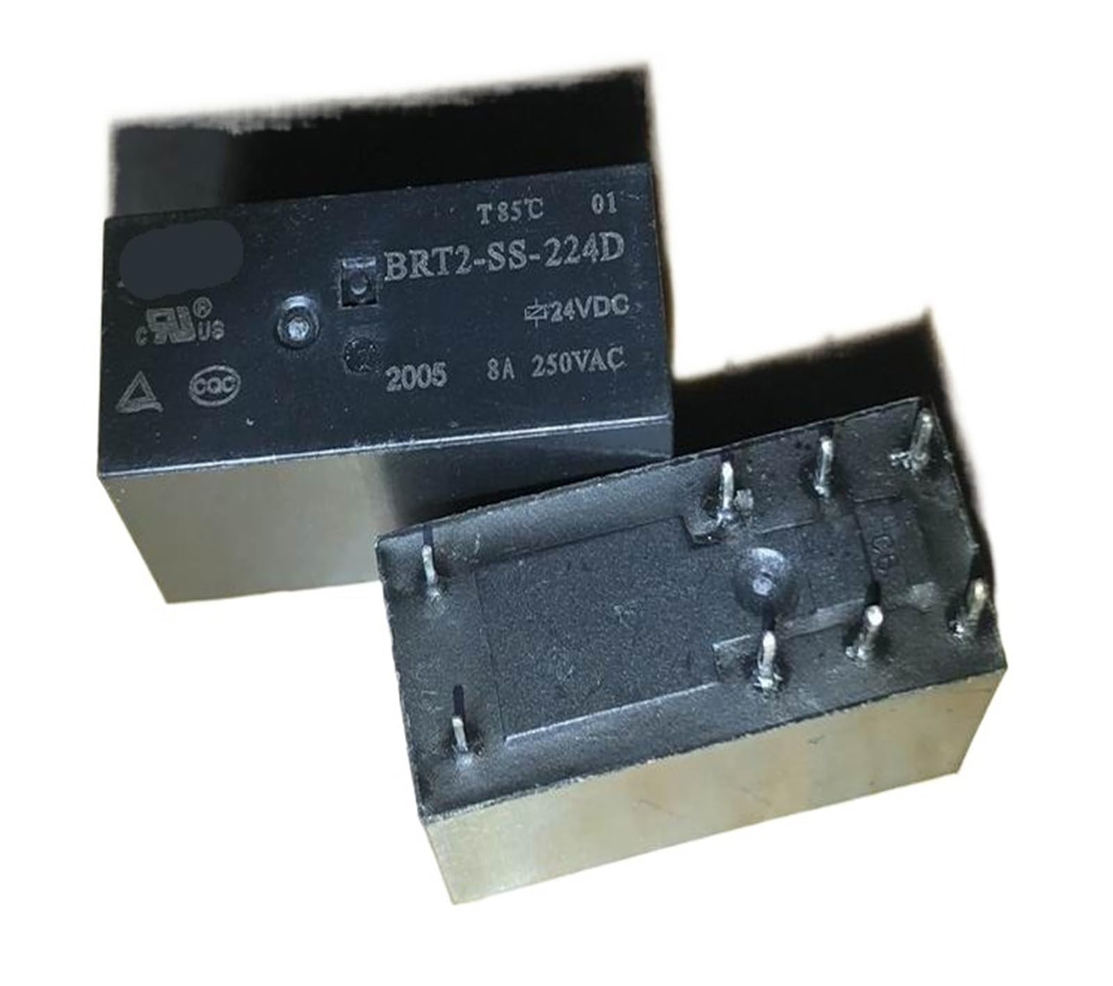 SMGLRUEAT 1pc BRT2-SS-224D 24V (115F2C-8A) Relay 8pins