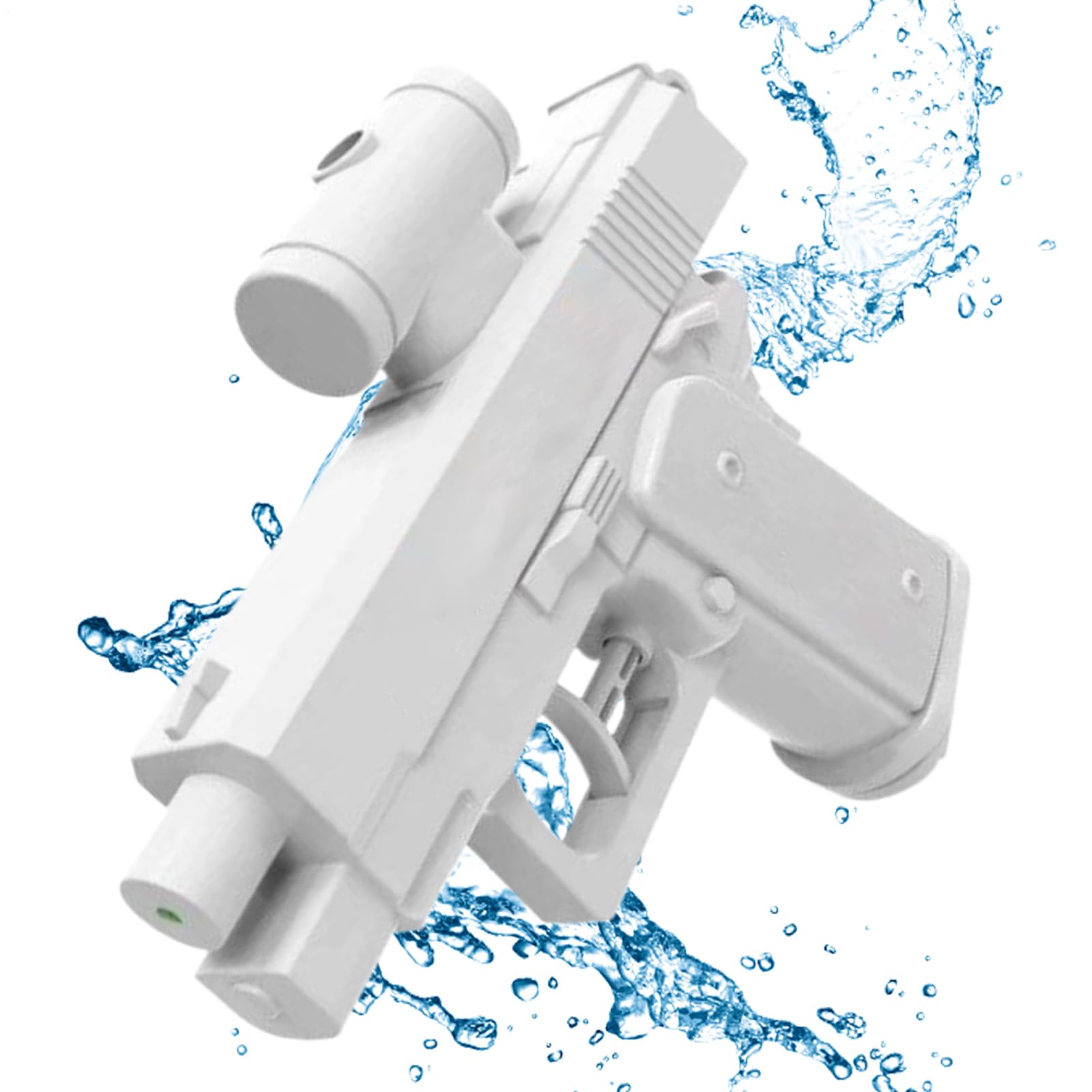 Prank dwukierunkowy pistolet na wodę, odwrócony spray do wody Squirter Toys | Zabawka do wyciskania wody | Pistolet na wodę może być używany z przodu i z tyłu, latem na świeżym powietrzu, do kąpieli