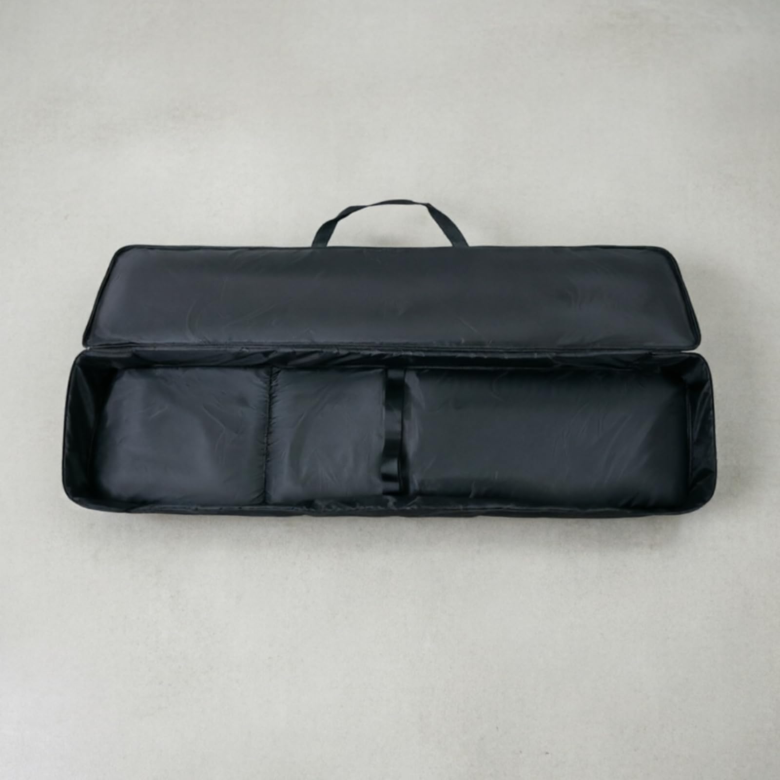 Amagogo Digitalpiano Abdeckung Keyboard Hülle Klaviertasche Pianotasche Schutztasche Gepolstert mit Stabilisierungsriemen Innen Wasserabweisendes Material mit