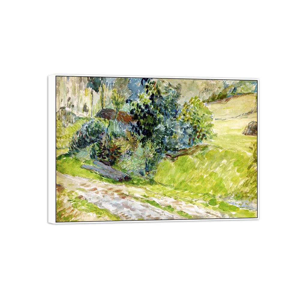 SDYSKKUG Famous Wall Art. Canvas Prints. Plants.85x60cm White Frame