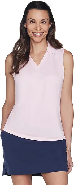 Skechers Women's Godri Swift Club Sleeveless Polo