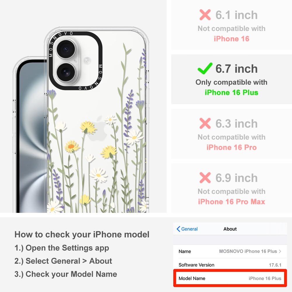 MOSNOVO Case for iPhone 16 Plus - Image 2