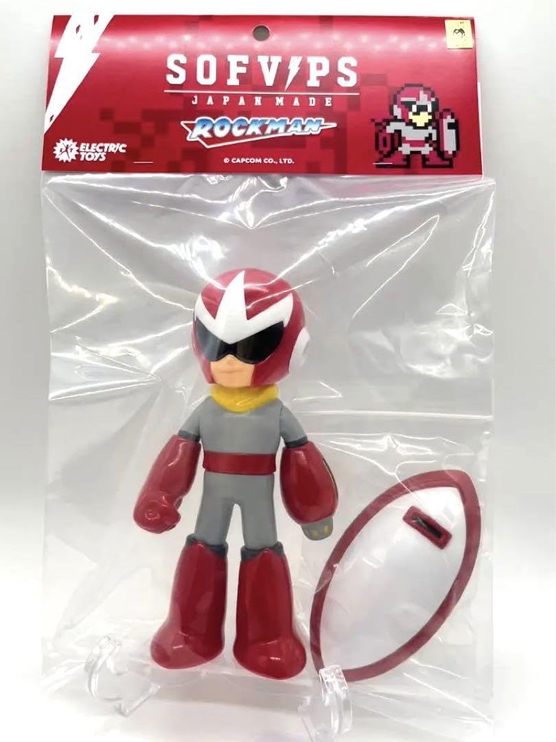 Amazon.co.jp: SOFVIPS ブルース ソフビ ロックマン ELECTRIC TOYS 