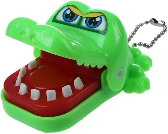 Amazon Co Jp クロコダイル歯科医噛むおもちゃ Sodial R 新玩具クロコダイル歯科医キーホルダーグリーン ペット用品
