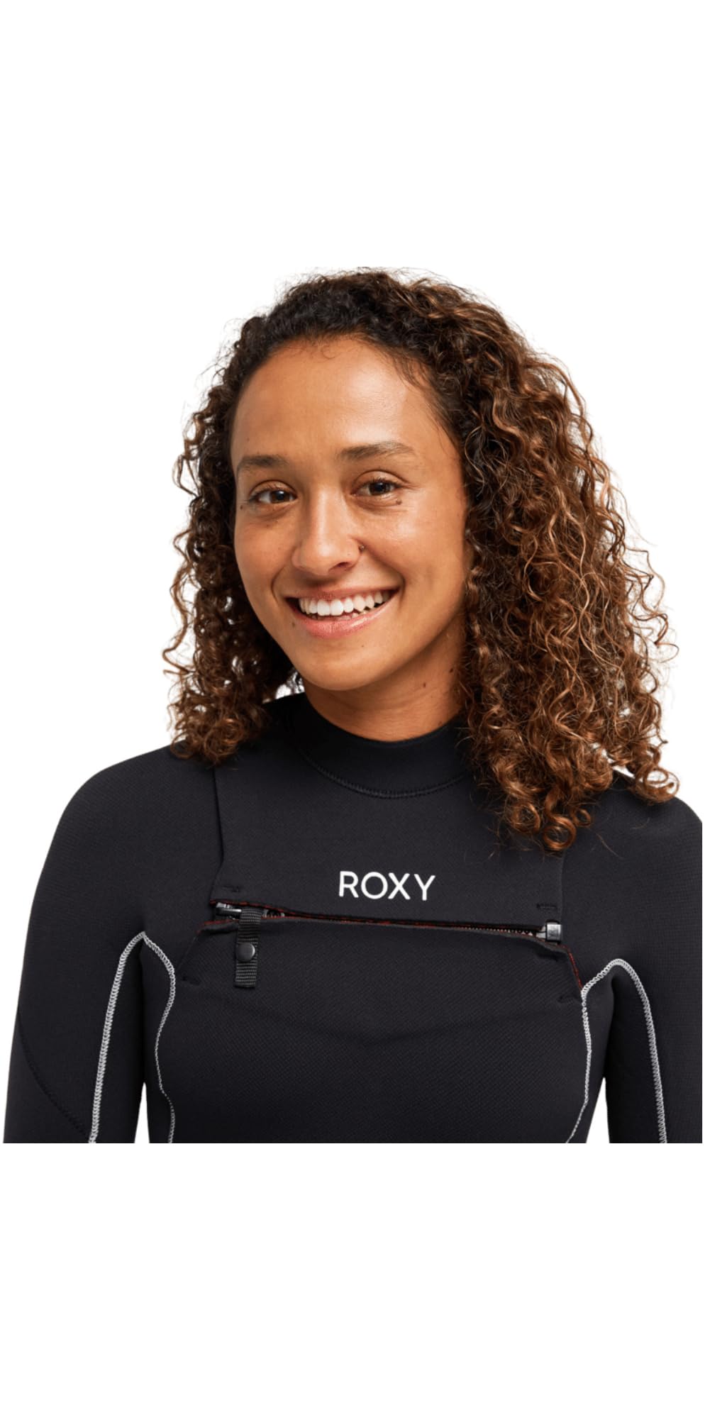 Roxy 2026 Elite Xtra Stretch 3/2 mm petto zip muta - nero