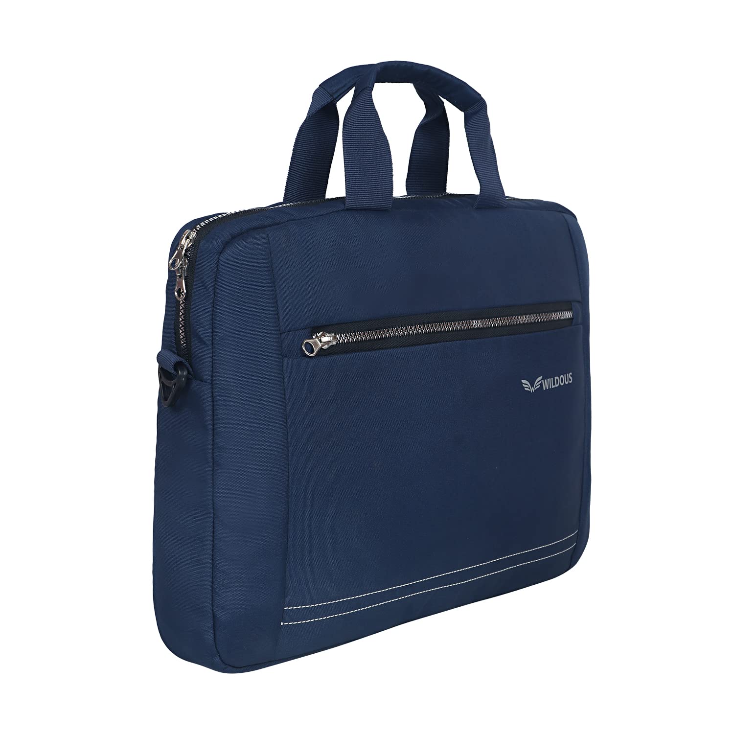 WILDOUS Titan 14inch Office/Work Laptop Sleeve Messenger Bag - Laptop Bag for Men & Women - Water Repellent (Blue) (B0CKVL2J4K) Amazon Price History, Amazon Price Tracker