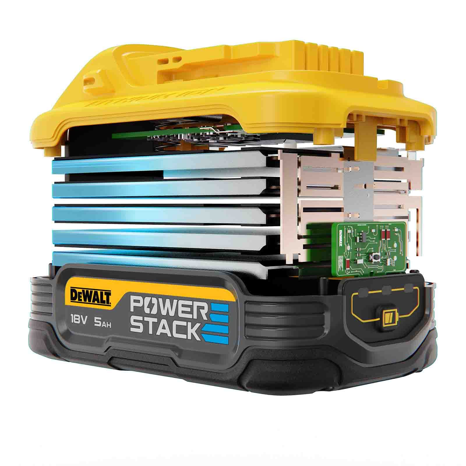 Batterie DeWalt 18V 5Ah XR - Doppio Kit Con Caricatore Rapido Per Utensili Professionali - Foto 7