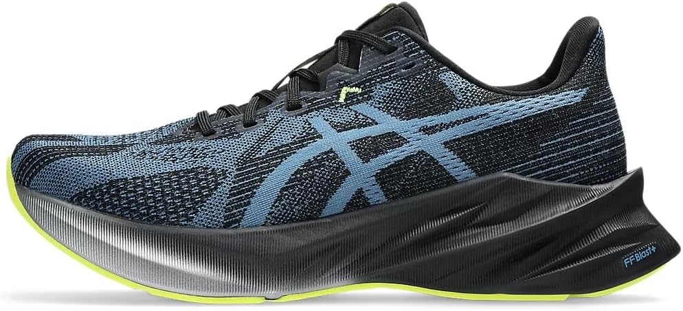 ASICS Women's Dynablast 5 Running Shoes, Black/Winter Sea, 9.5 US - Image 2