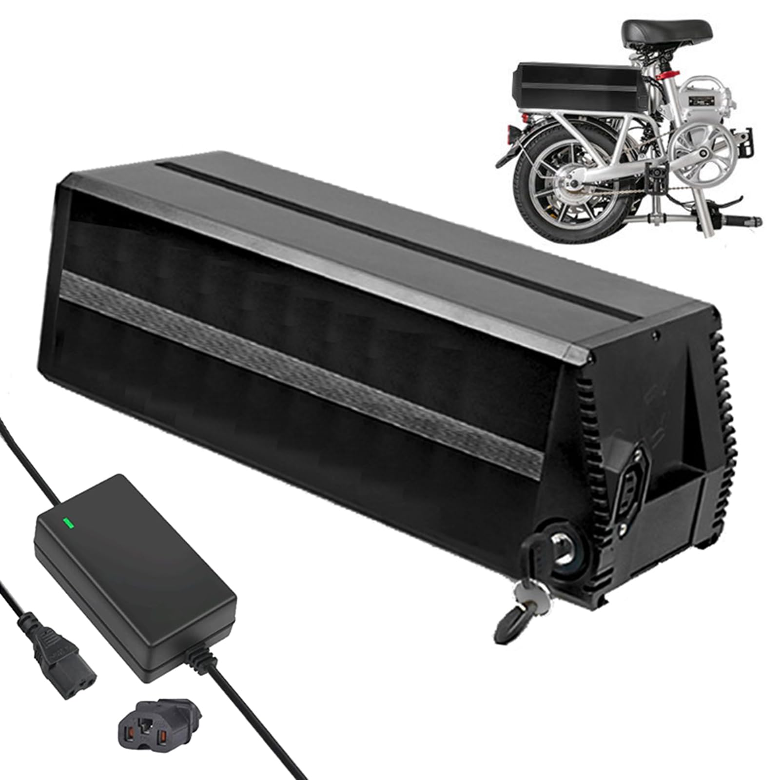 Amazon | FREEDOH 48V Eバイク用リチウムイオンバッテリー 40Ah 50Ah 