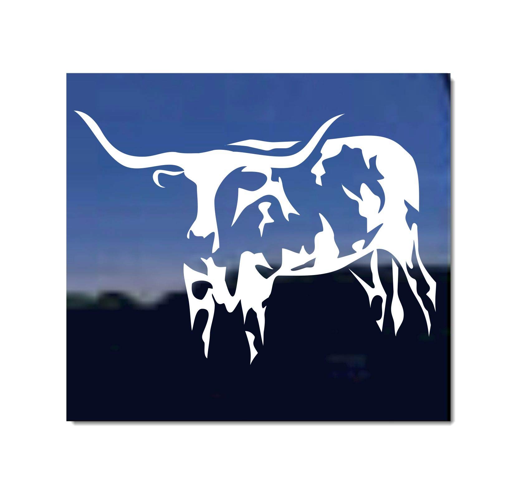 Longhorn Steer Silhouette