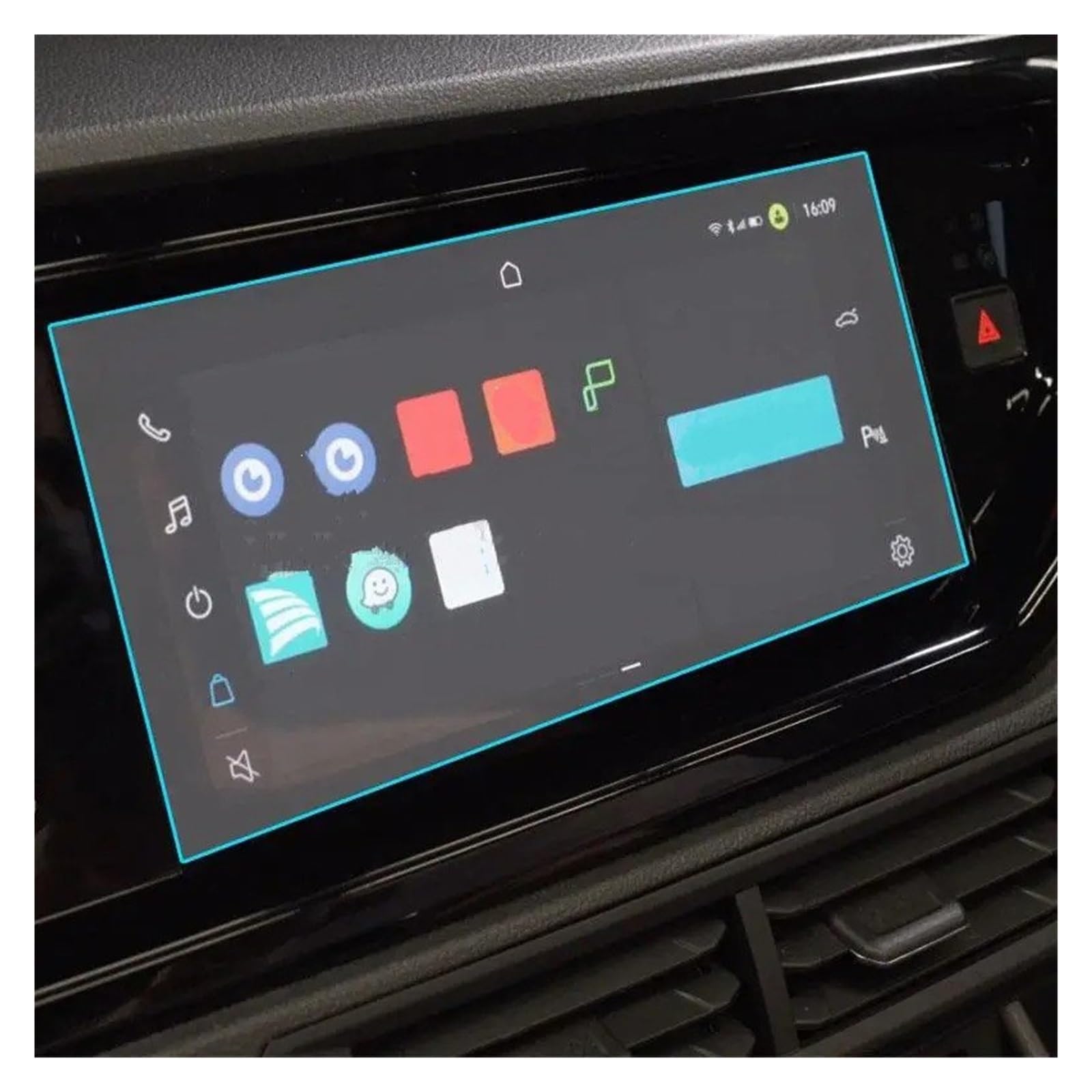 Protector De Pantalla Vidrio Templado Para VW Para Nivus 2021 10.1 Pulgadas Para Radio Coche Con GPS Y Consola Central Protector pantalla cristal templado