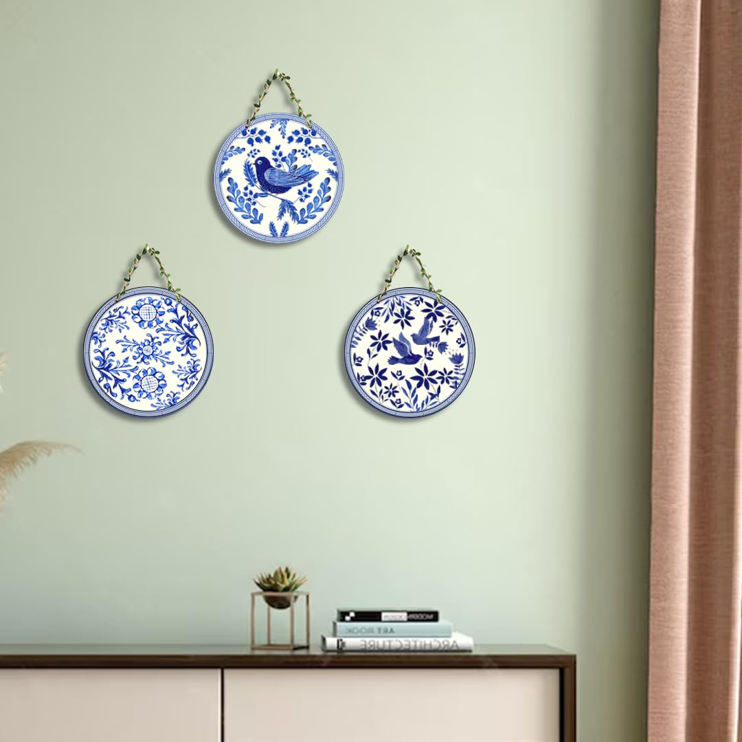 Sehaz Artworks Wall Decor Items for Living Room | Home Decoration Items for Living Room | Wall Hanging Decoration | Home Decor Items | Cir-Set-42 2
