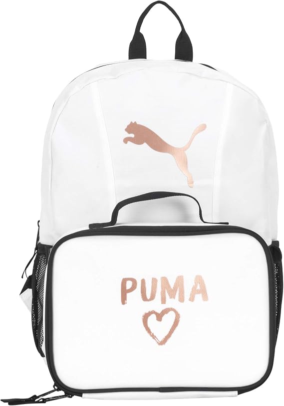 PUMA - Zaino da ragazza, bianco/nero (Bianco) - PE1192 : Amazon.it:  Valigeria