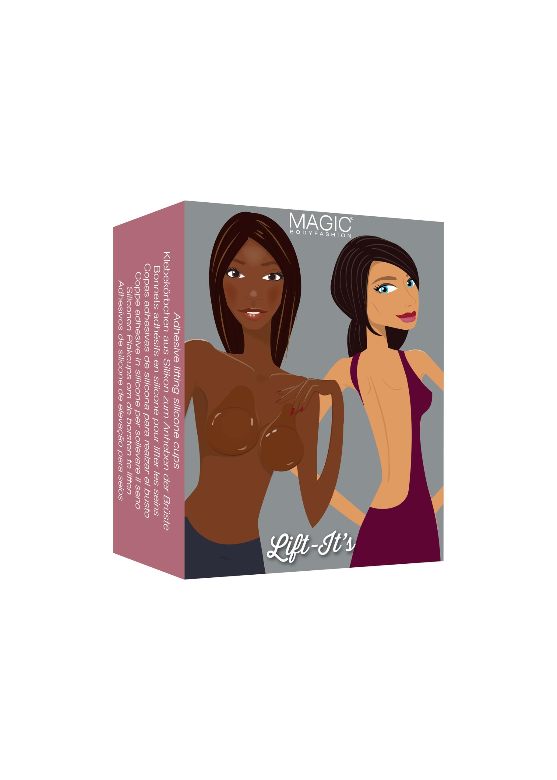 MAGIC Bodyfashion Lift It's Damen Silikon Klebe BH Rückenfrei Trägerlos Selbstklebend