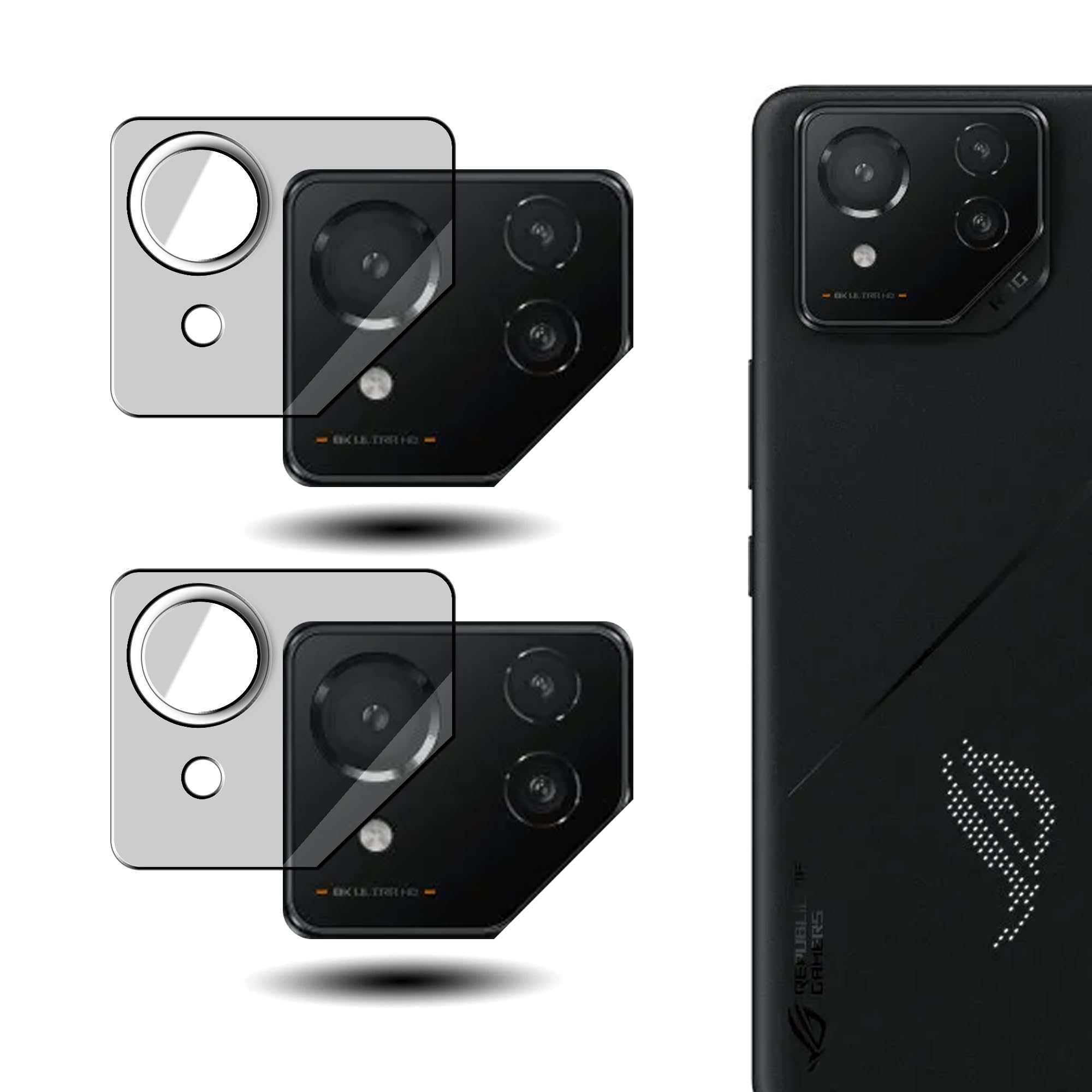 Mobile Camera Lens Protector For Asus Rog 8 Pro (Camera Lens Protect from The Scratches) (Pack of 2) (B0CTYGYSYR) Amazon Price History, Amazon Price Tracker