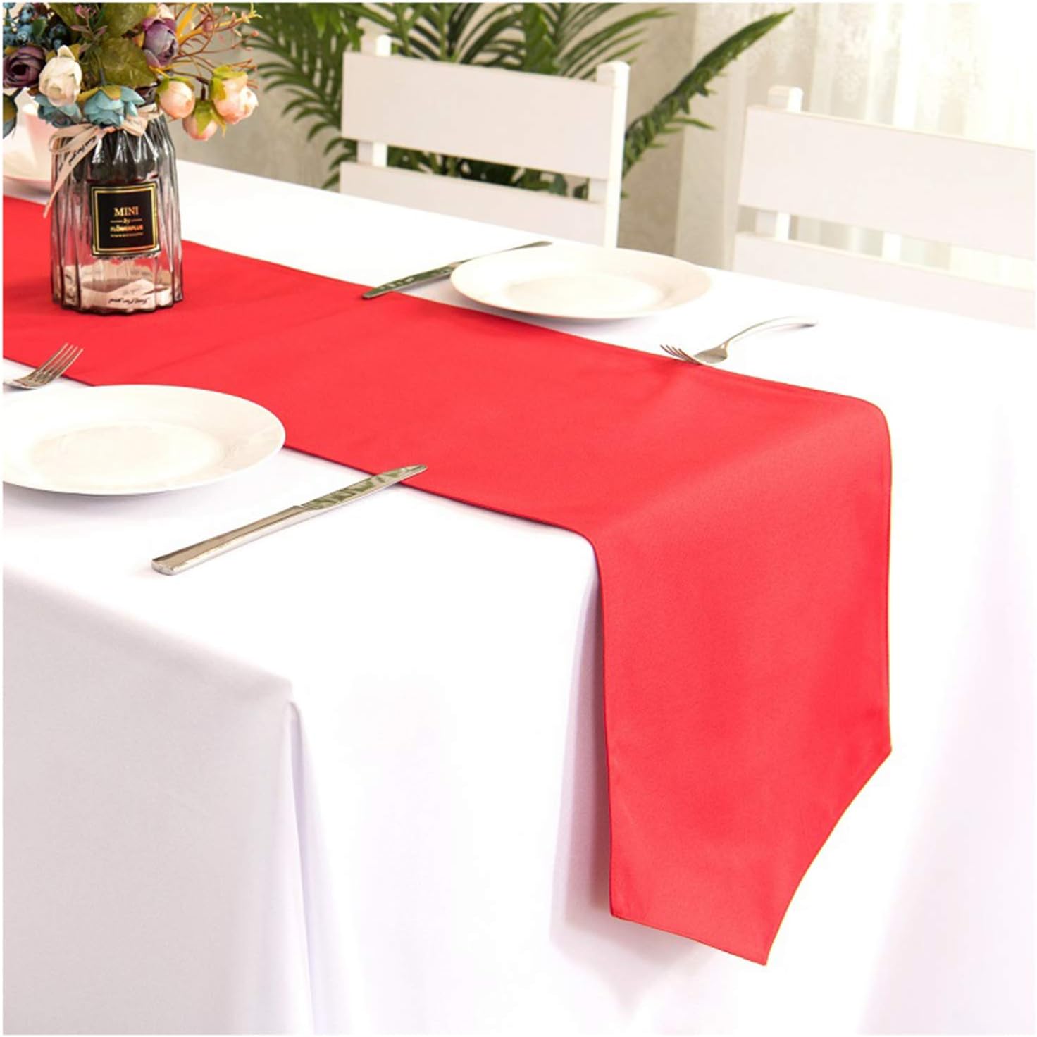 Polyester Table Runner, Table Runner for Weddings, Events, Hotels