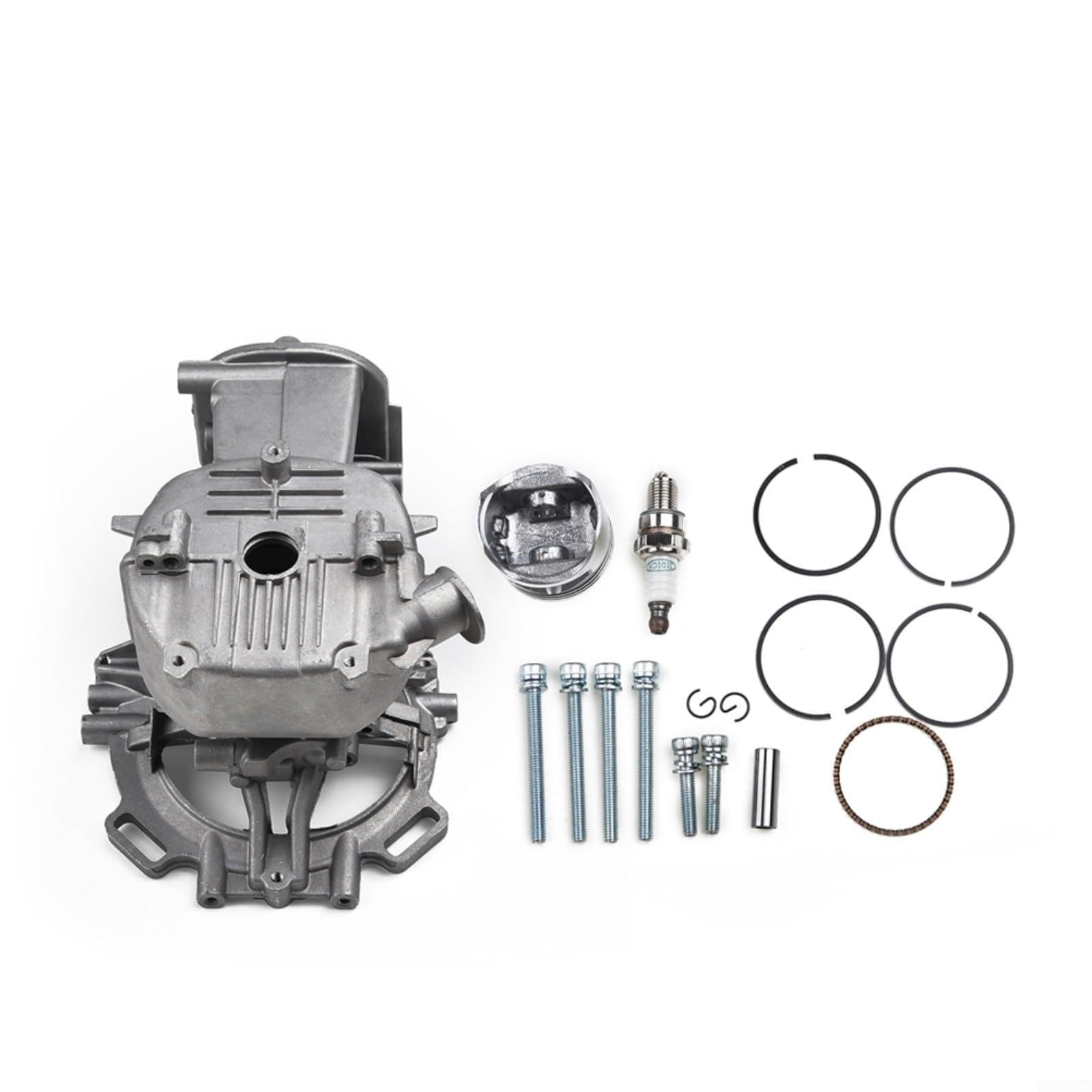 Cilindro de 39 mm para Kit de pistón para Motor Honda GX35 GX35NT, Piezas de Repuesto con Anillo de Sellado y Pernos para Mantenimiento de reparación de cortacésped
