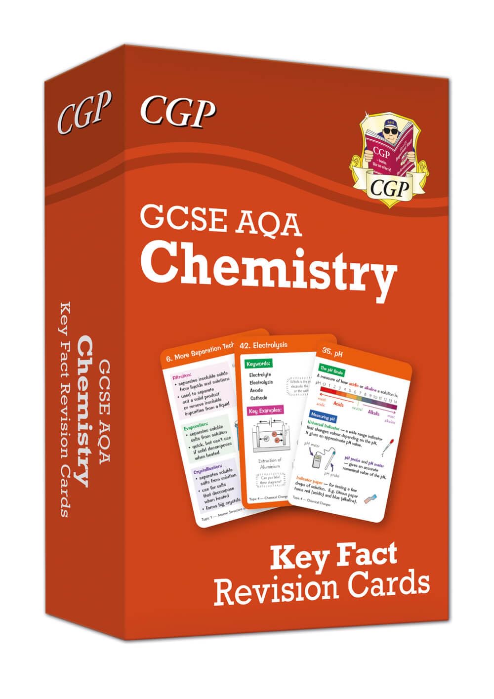 New GCSE Chemistry AQA Key Fact Revision Cards - Summary cards for quick revision (CGP AQA GCSE Chemistry) Cards – 11 Mar. 2025