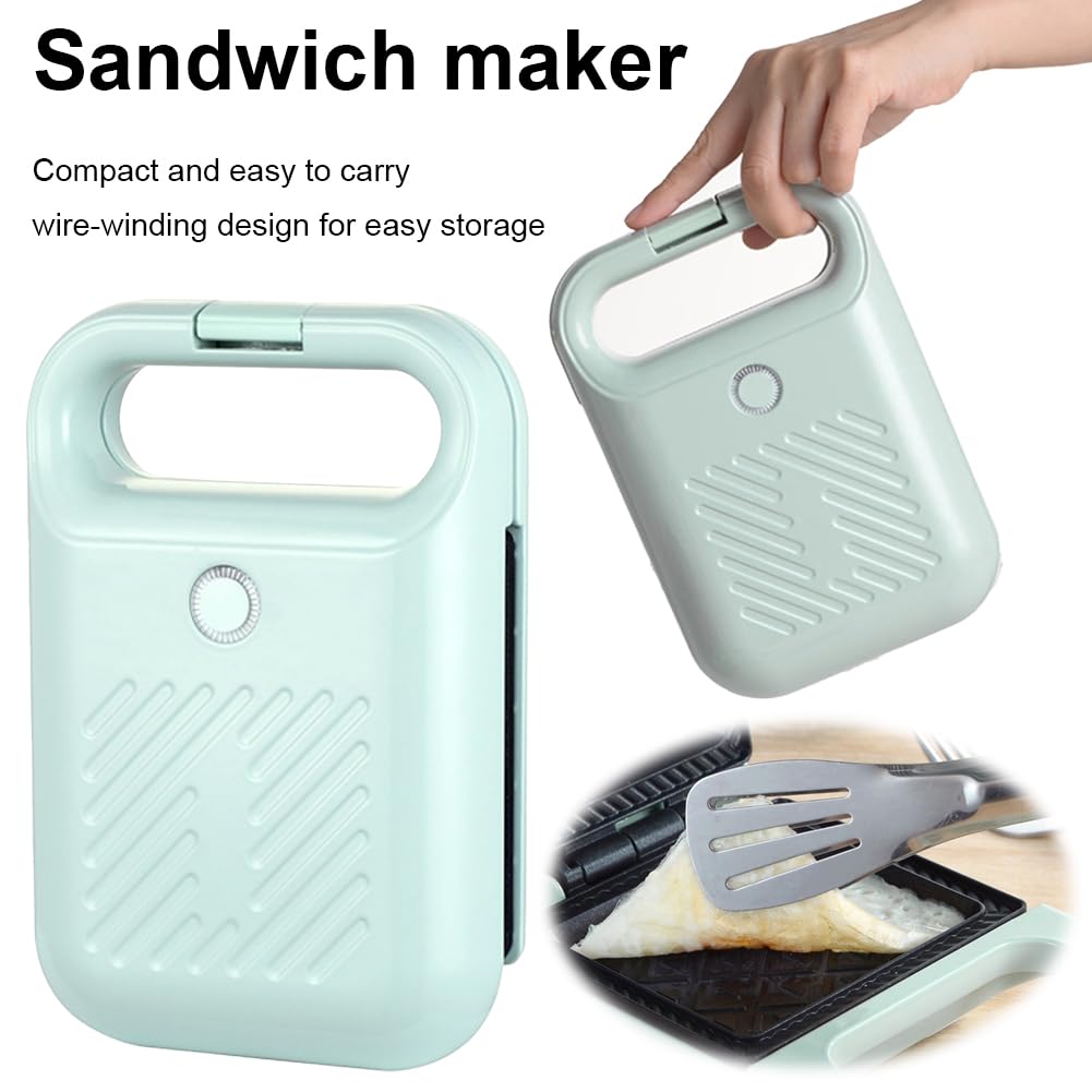 Macchina per Sandwich Elettrico Pressa per Pane con Rivestimento antiaderente Padella per frittata all'uovo Macchina per la produzione di alimenti leggeri per frittata di carne di manzo