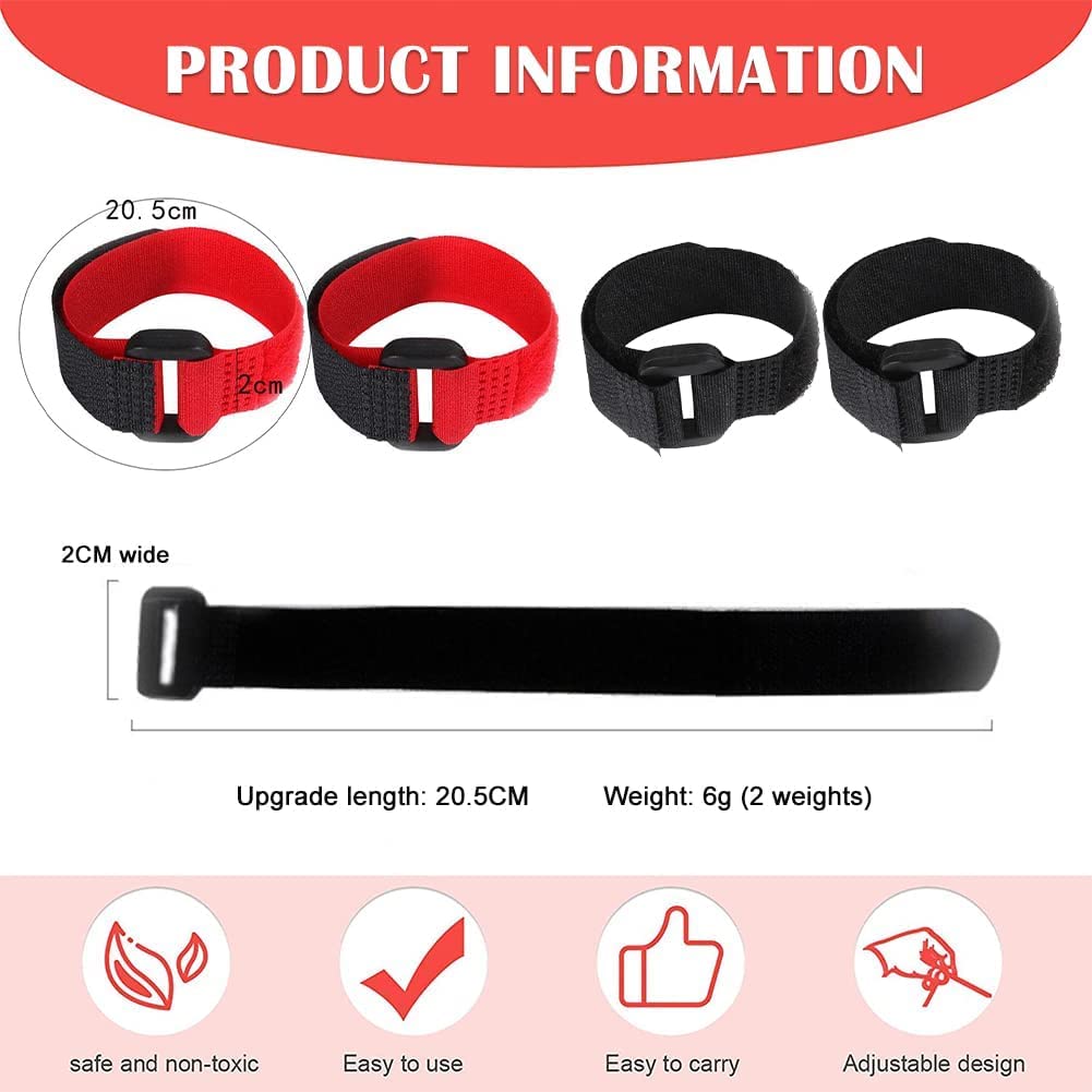 LATRAT Pack of 4 Rooster Collars No-Crow Chicken Collars Nylon Chicken Collar Adjustable Prevent Chicken Screaming - Image 2