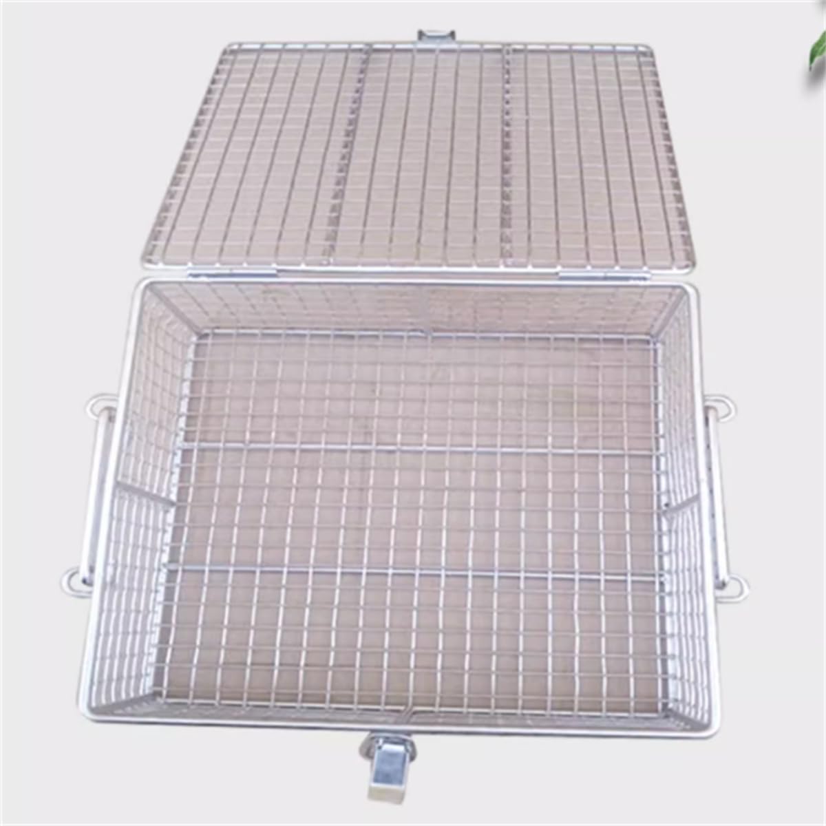 Caja de esterilización 304 de acero inoxidable para instrumentos, bandeja de desinfección de inmersión, herramienta de instrumentos quirúrgicos