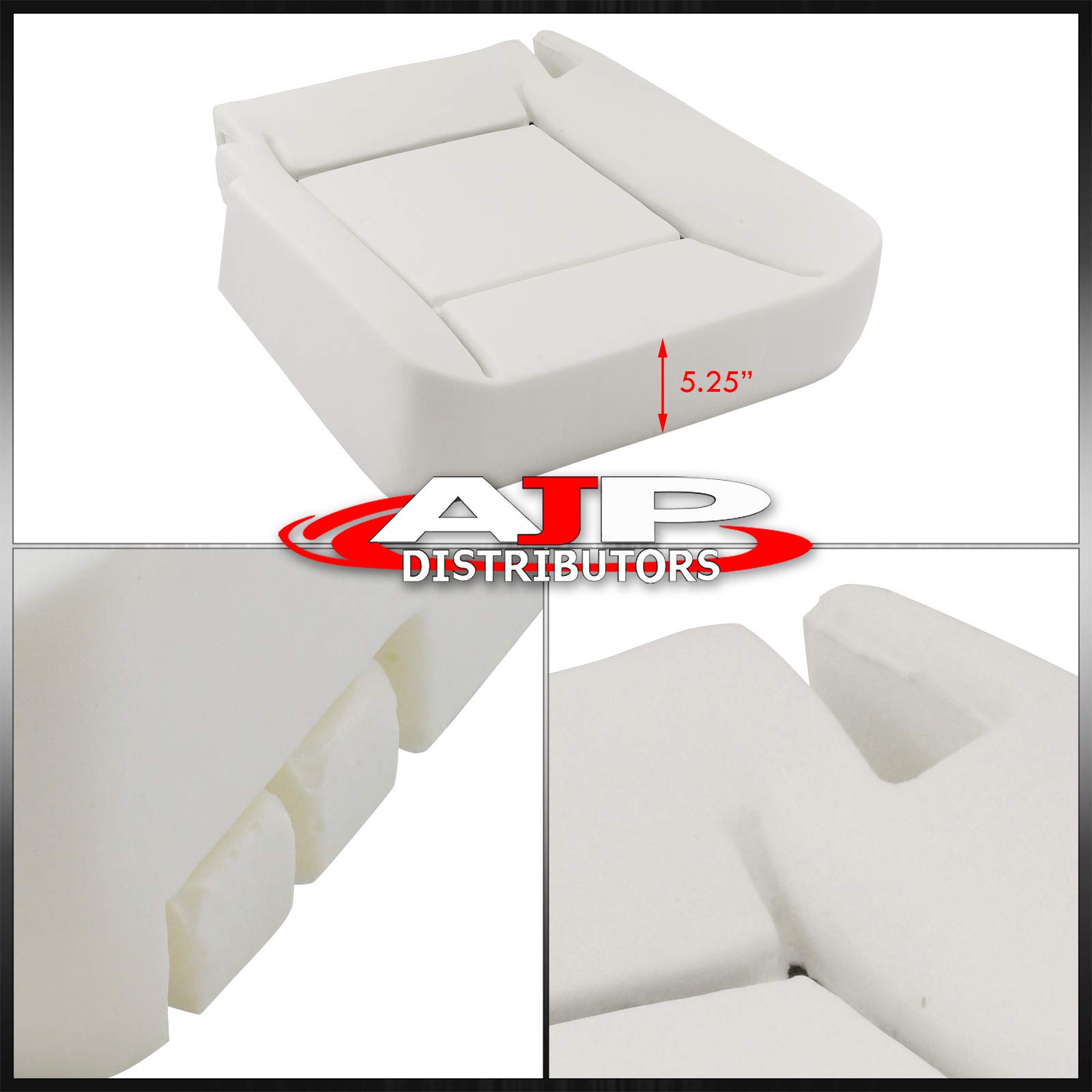 AJP Distributors Front Left Driver Side LH Bucket Seat Bottom Lower Foam Cushion Pad Insert Replacement Upgrade For Ram 1500 2500 3500 4500 5500 Pickup Truck 2006 2007 2008 2009 2010 06 07 08 09 10