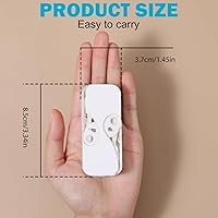 Vista 2 de 4 Pack Portable Floss Dispenser Refillable Dental Floss Picks Case Floss Storage Case for Adults Travel Flossers Organizer Floss Sticks Tooth Picks