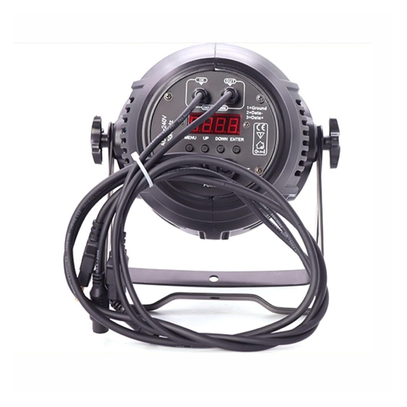 Światła Sceniczne, 4 oczy / 200W LED Blind Light COB Zimna i ciepła biała DJ Disco Party Stage Effect Light(Cold)