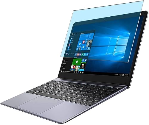 Miniatura 1 de Puccy 2 protectores de pantalla antirluz azul, compatible con CHUWI HeroBook Plus 15.6" TPU protector (no protectores de vidrio templado)