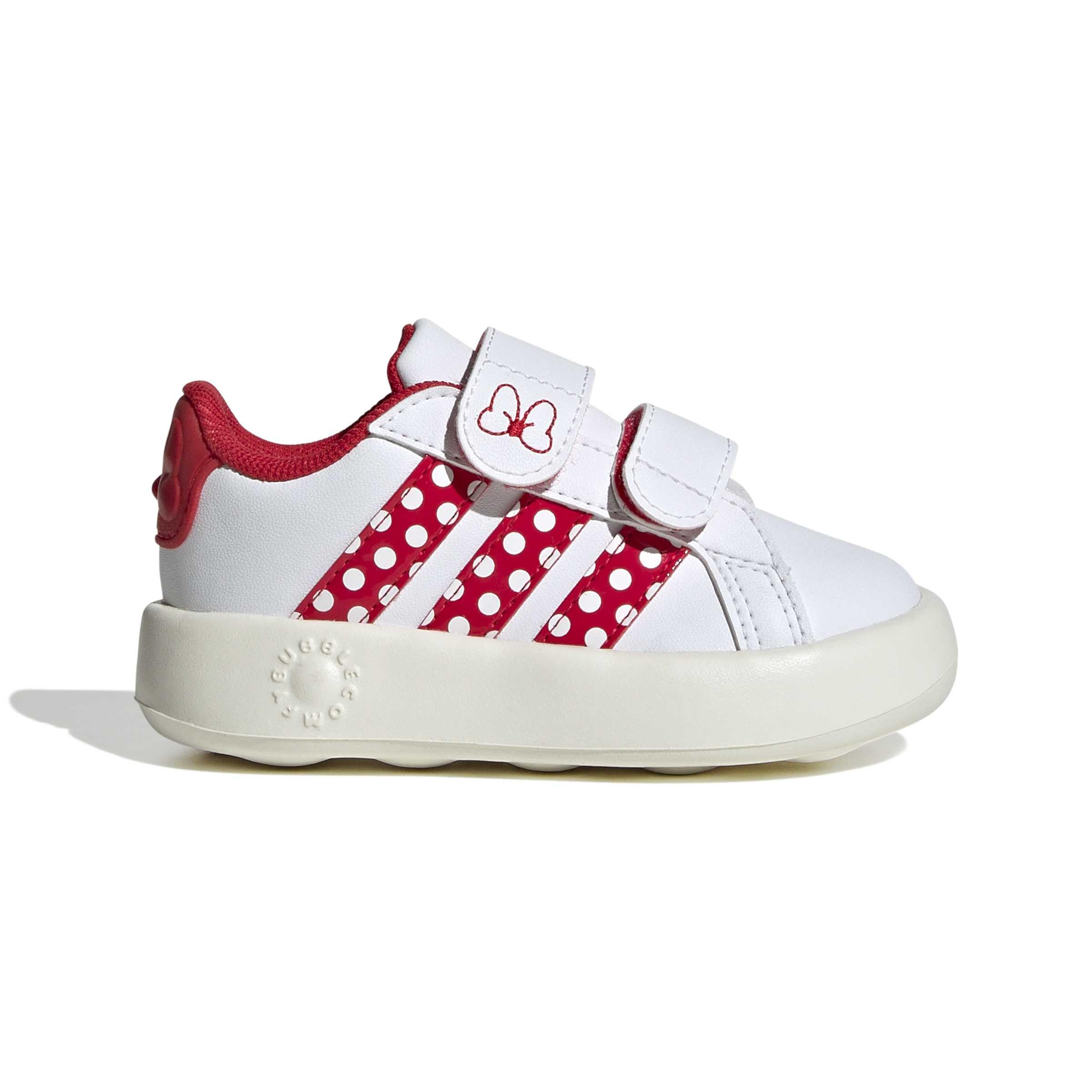 adidas Unisex bebé Disney Minnie Mouse Grand Court Shoes Infants, FTWR White/Clear Pink/Chalk White, 19 EU