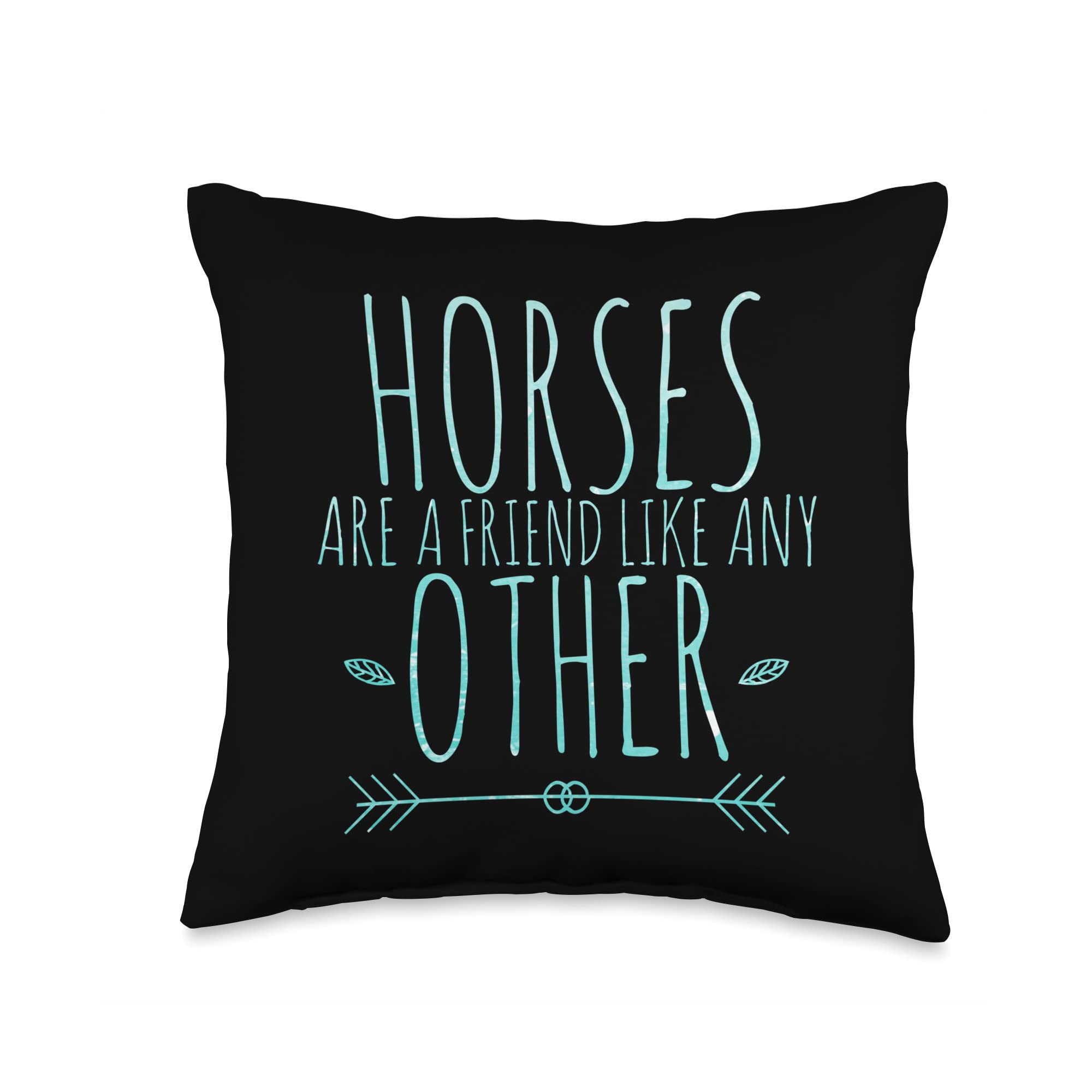 Wild Heart But A Loving Soul-Horse Equestrians Throw Pillow, 16x16, Multicolor