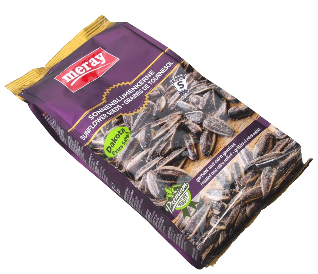 Meray Sonnenblumenkerne Dakota geröstet und extra gesalzen 10 x 300g