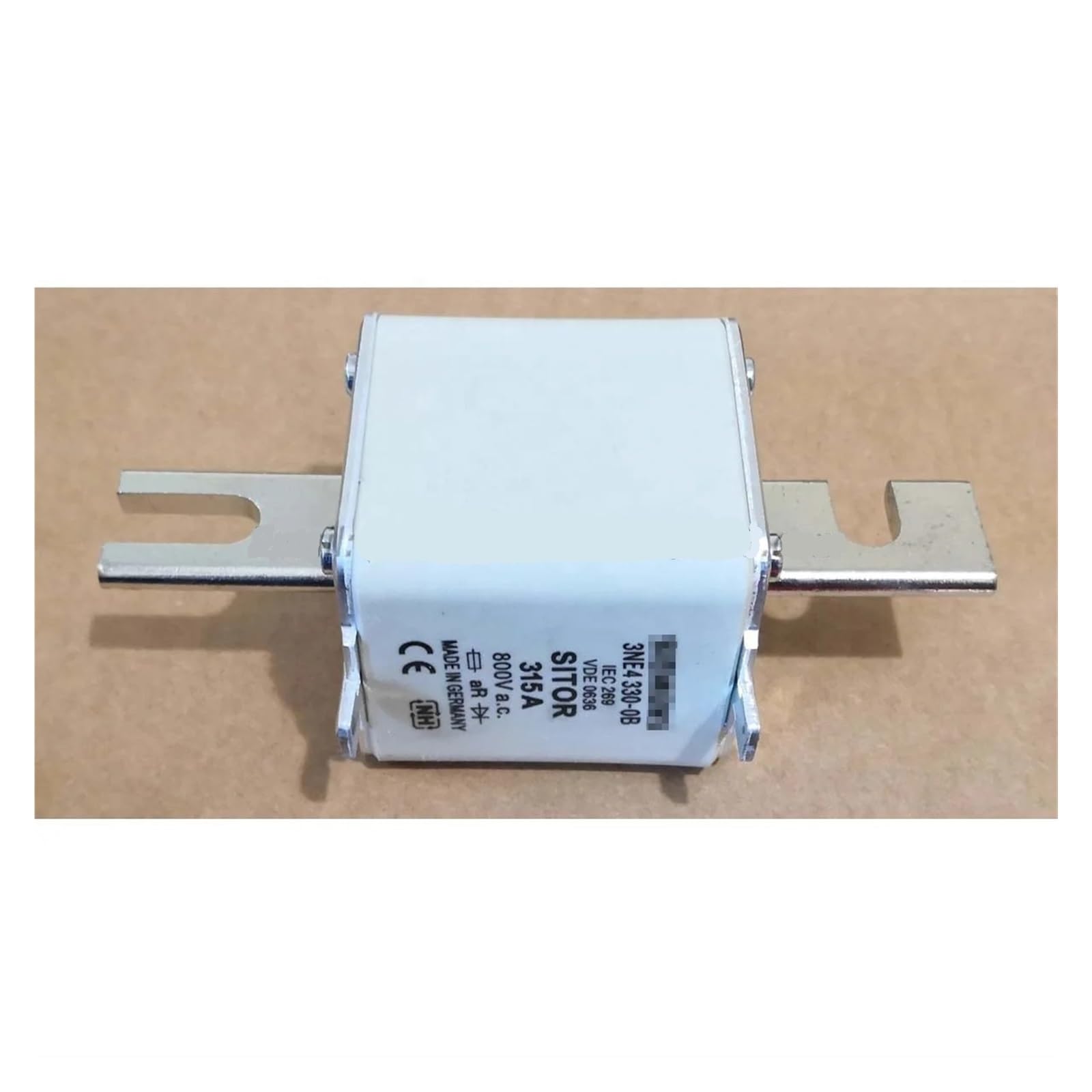 Fusible SITOR taille 000 cartouche 800VAC 3NE4330-0B pour armoire electrique