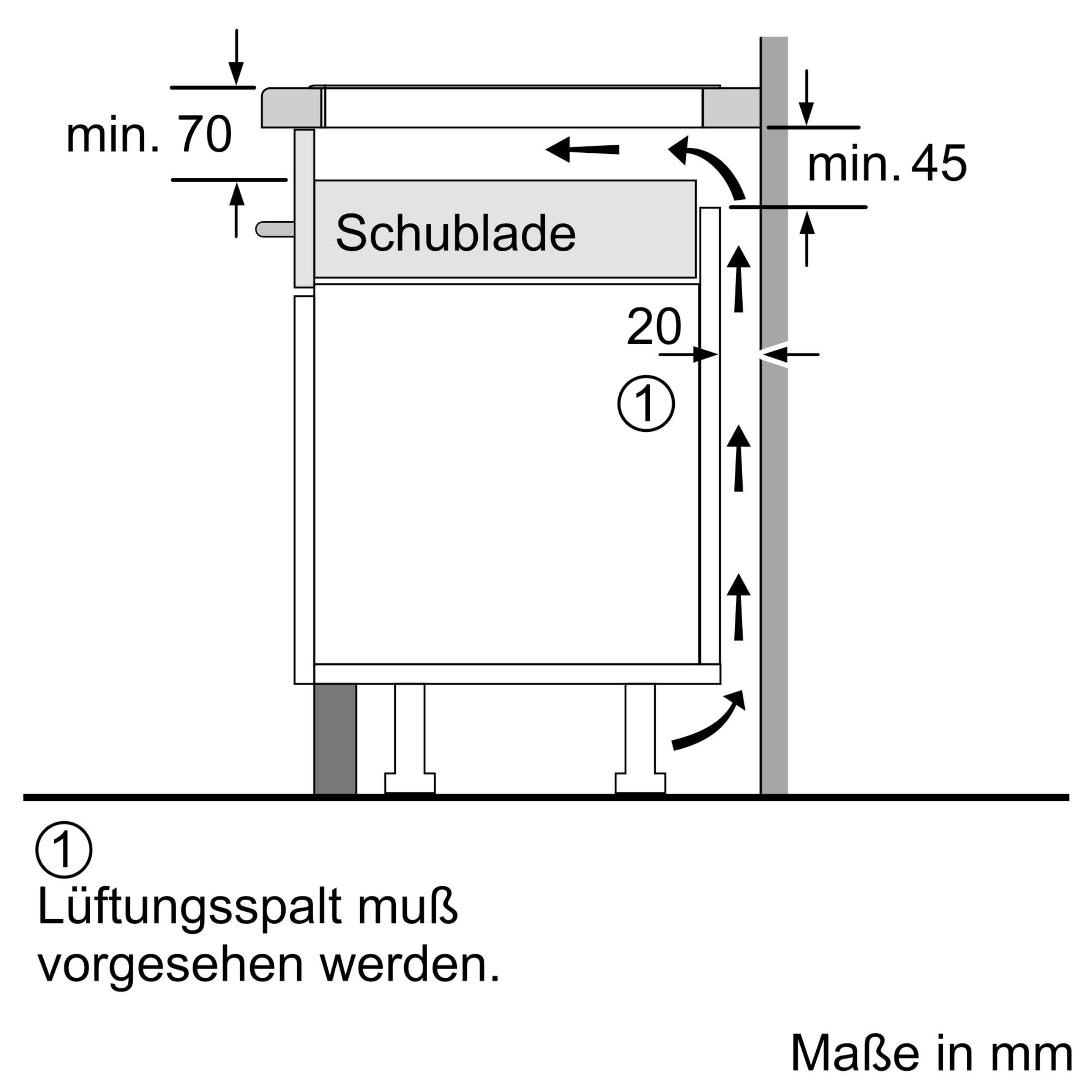 NEFF T69PTX4L0, N 90, Induktionskochfeld autarkes Glaskeramik-Kochfeld 90 cm breit, Twist Pad, Flex Induction, Home Connect, Smart Hood Automatic, flächenbündig, Schwarz