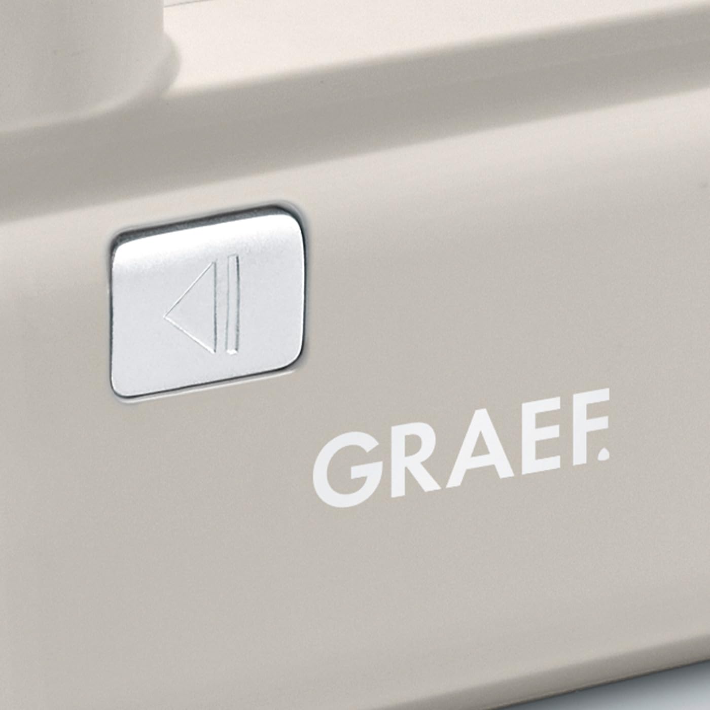 GRAEF Elektromesser EK508 taupe elektrisches Brotmesser Fleischmesser mit austauschbaren Klingen