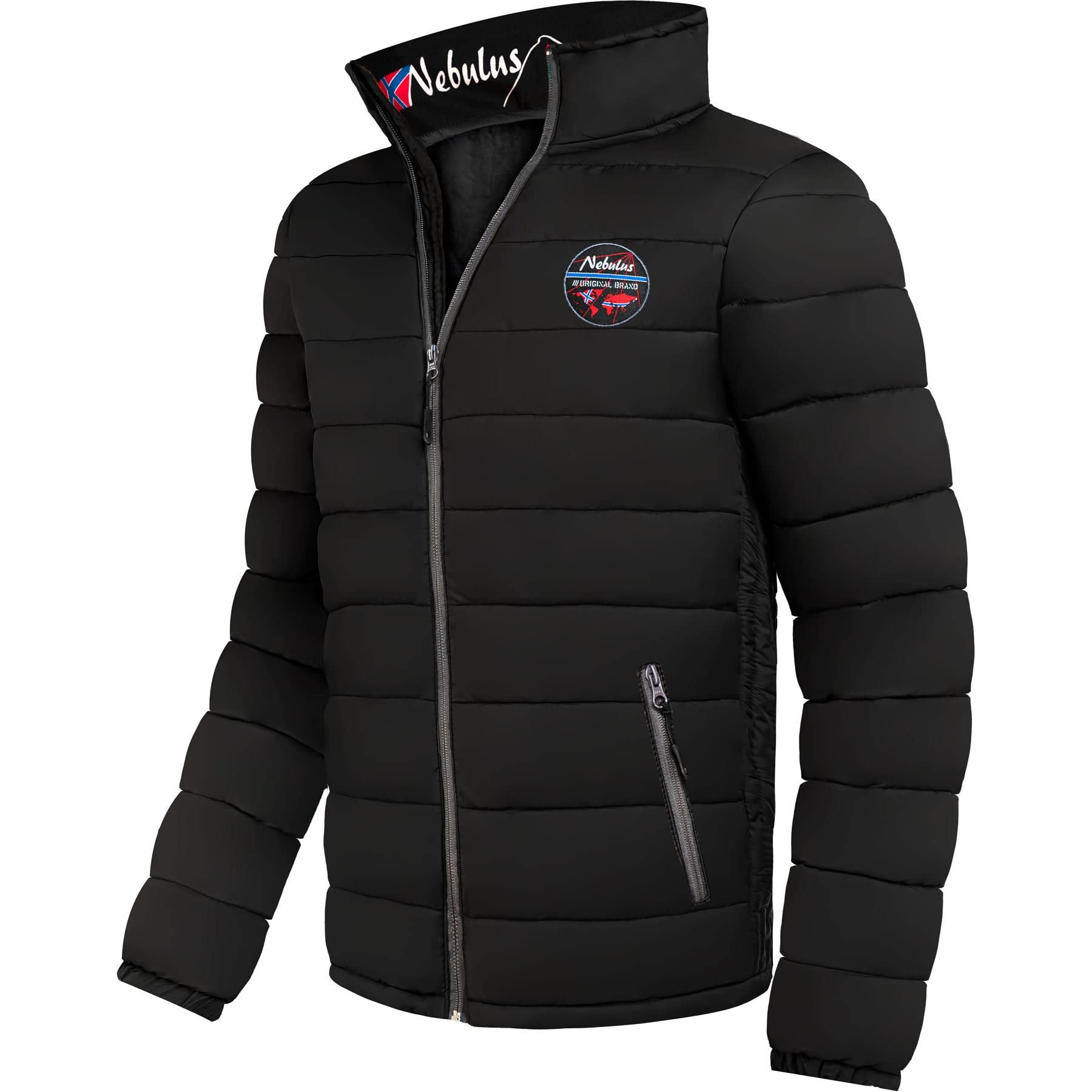 Nebulus Giacca Glossy TAMMES - Collo alto, Giacca