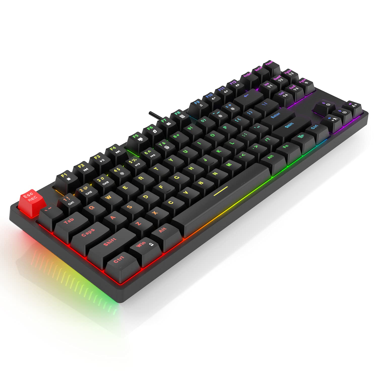 Buy Mechanical Keyboard, Havit TKL Mechanical Gaming Keyboard Wired LED